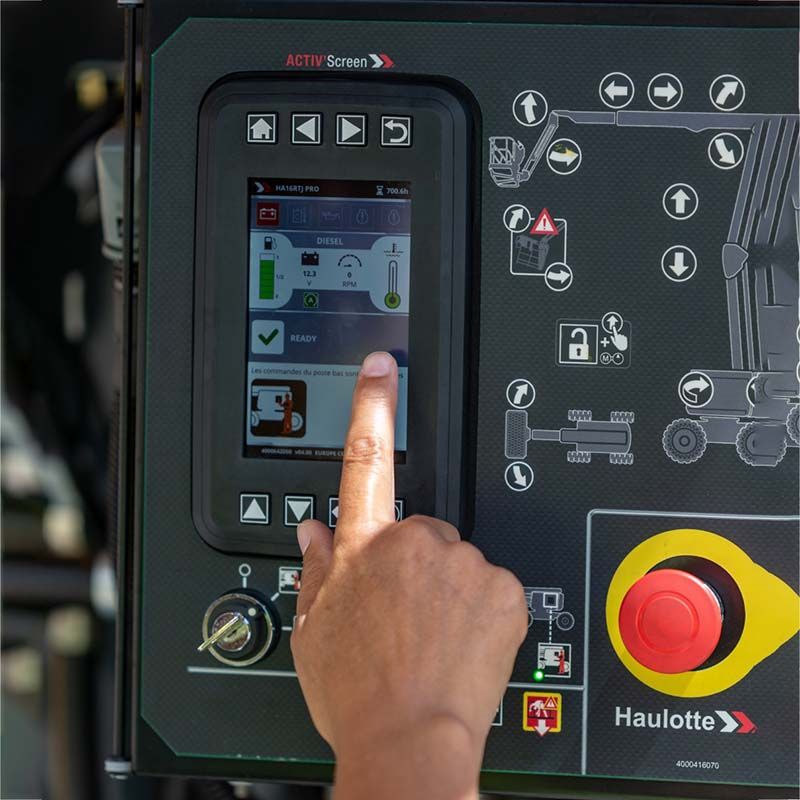 Alquiler Plataformas articuladas diesel 16 Metros HA16 RTJ O Haulotte